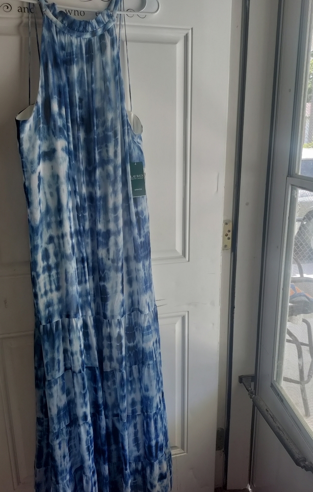 New Ralph Lauren Maxi Dress Size Large(14)